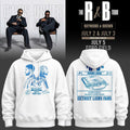 Chris Brown Usher Detroit Lions R&B Tour 2026 Hoodie Chris Brown Usher Merch Signed Fan Gifts