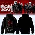 Bon Jovi Forever Tour Signature Hoodie 2026 Bon Jovi Merch Gift For Rock Band Fans