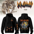 Def Leppard The World Tour 2026 Hoodie Def Leppard Tour Merch Signed Gift For Rock Fans