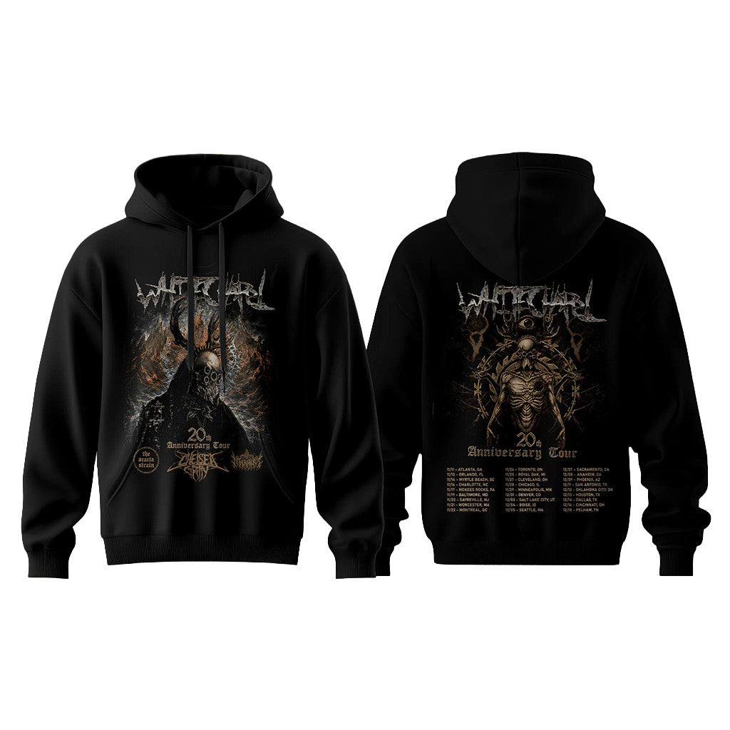 Whitechapel 20Th Anniversary Tour Hoodie Whitechapel Merch Best Gifts For Music Lovers