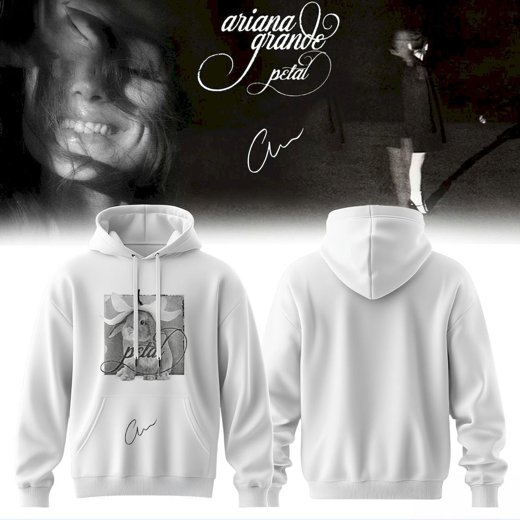 Ariana Grande Petal 2026 Tour Signature Hoodie Ariana Grande Merch Gifts For Music Fans