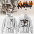 Def Leppard Sheffield England 2026 Hoodie Def Leppard Tour Merch Signed Gift For Rock Band Fans