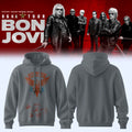 Bon Jovi Forever Tour Signature Hoodie Bon Jovi Merch 2026 Presents For Rock Lovers