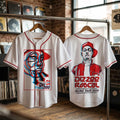 Dizzee Rascal We Want Bass 2026 Tour White Baseball Jersey Dizzee Rascal Merch Rap Fan Gifts