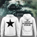 San Antonio X Ye Live Concert Tour Alamodome Stadium 2026 Hoodie Kanye West Merch Fan Gifts