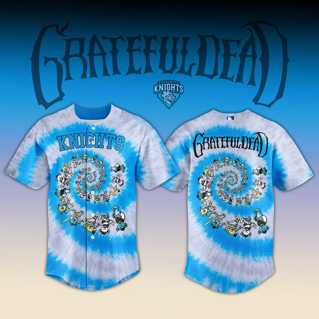 Charlotte Knights X Grateful Dead Night 2026 Jersey Charlotte Knights Merch Gift For Husband