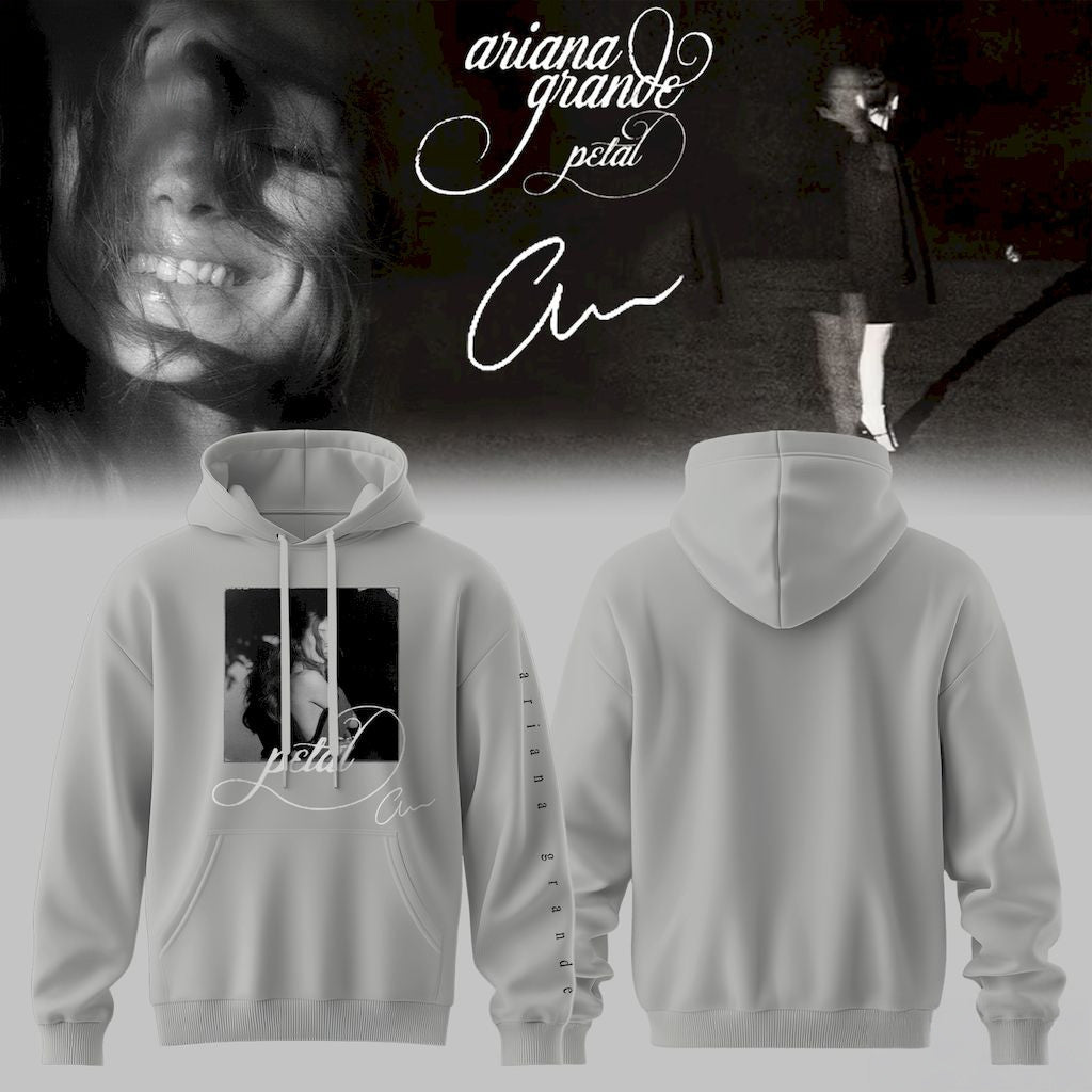 Ariana Grande Petal 2026 Collector Signature Hoodie Ariana Grande Merch Gift For Music Fans