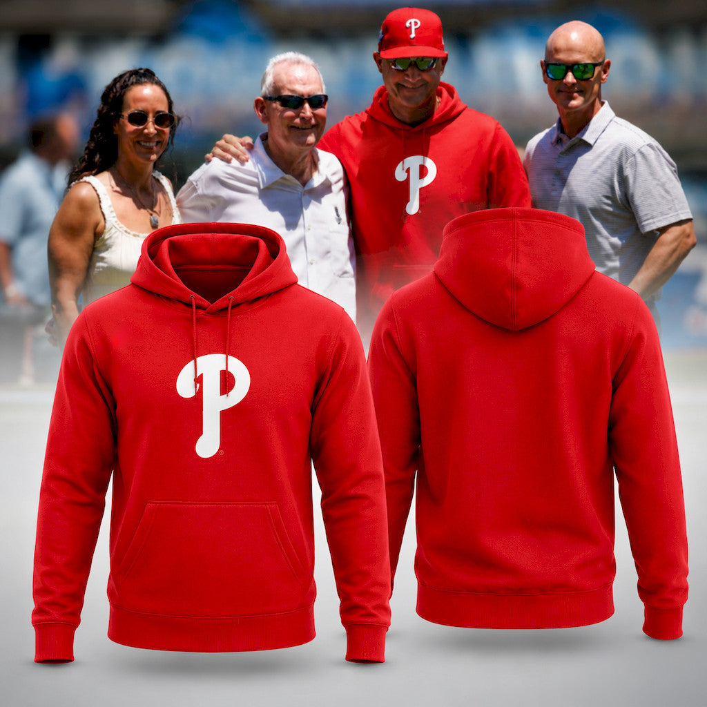 2026 Philadelphia Phillies Red Hoodie Philadelphia Phillies Merch Best Gift For Baseball Fans