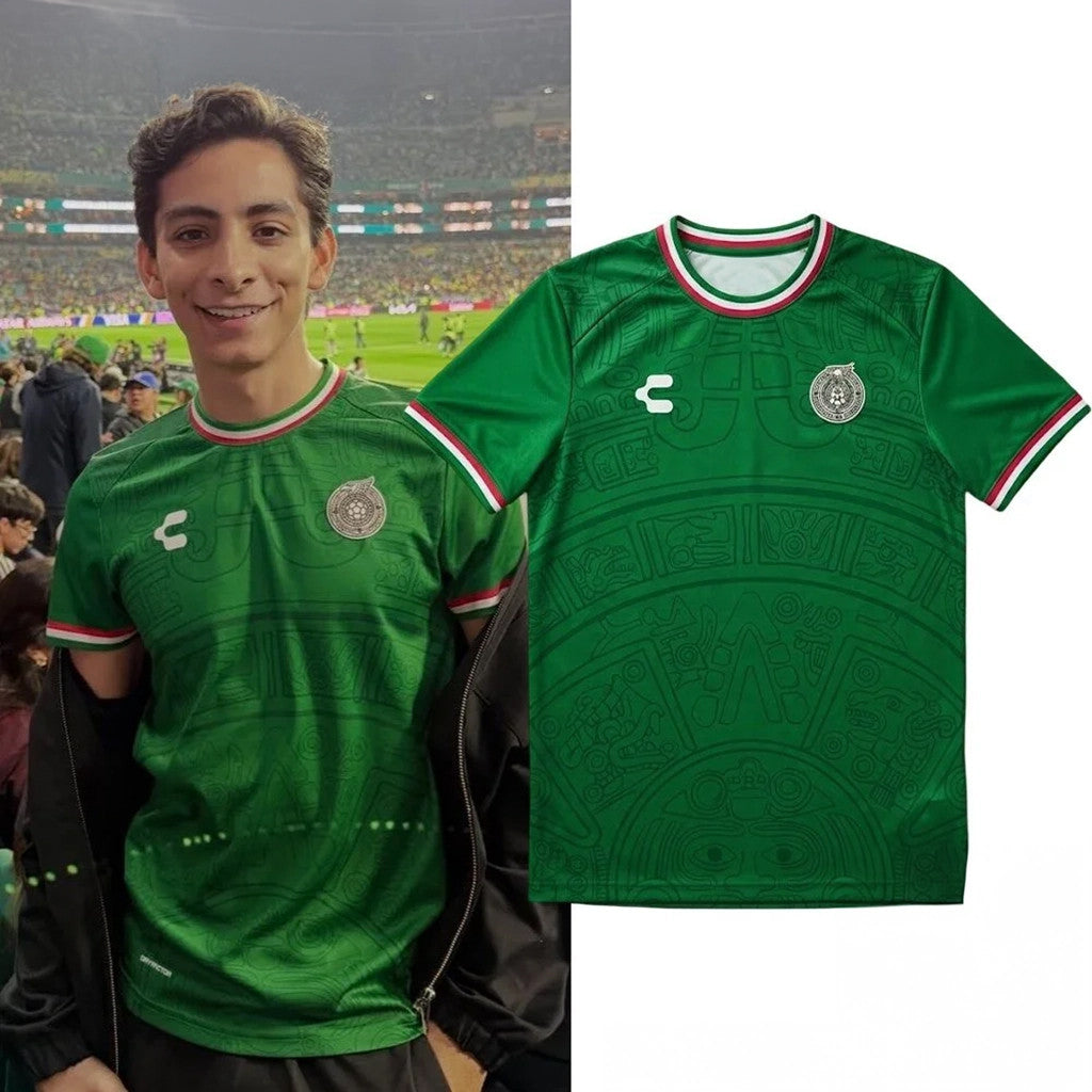 Donovan Carrillo Charly Mexico Aztec Heritage Soccer Jersey Shirt Unique Gifts For Husband