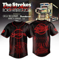 Milwaukee Brewers X The Strokes Reality Awaits Tour 2026 Baseball Jersey Brewers Merch