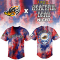 Akron RubberDucks Grateful Dead Night 2026 Jersey RubberDucks Merch Gift For Baseball Fans