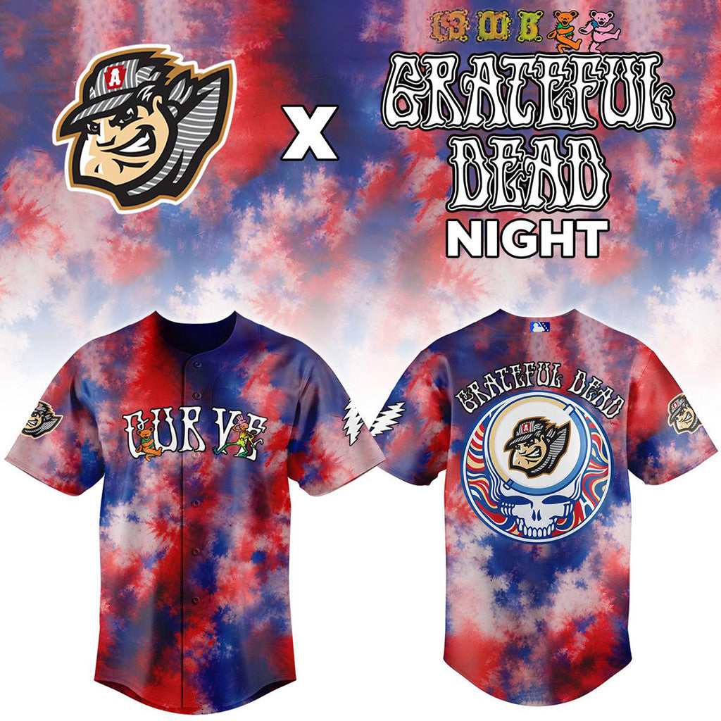 Altoona Curve Grateful Dead Night 2026 Jersey Altoona Curve Merch Gifts For Baseball Lovers