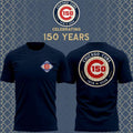 Chicago Cubs 150th Anniversary T-Shirt Chicago Cubs Merch Unique Gifts For Baseball Fans