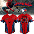 Personalized Toronto Blue Jays X Spiderman Brand New Day 2026 Baseball Jersey Jays Merch