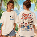 Dairy Queen Snoopy Ice Cream Happiness Best Served Swirled Vintage T-Shirt Gift For Her