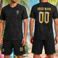 Personalized Portugal National Team Jersey Shirt Shorts Set World Cup 2026 Clothing For Men