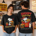 Happy Snack Day Snoopy Snack Top Since Good Days Start With Fries T-Shirt 2026 Best Gifts