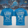 Detroit Lions Mechanic Built For The Grind T-Shirt 2026 Detroit Lions Merch Gifts For Husband