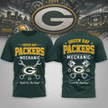 Green Bay Packers Mechanic Built For The Grind T-Shirt 2026 Green Bay Packers Merch Him Gifts
