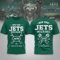 New York Jets Mechanic Built For The Grind T-Shirt 2026 NY Jets Merch Gift For Football Lovers