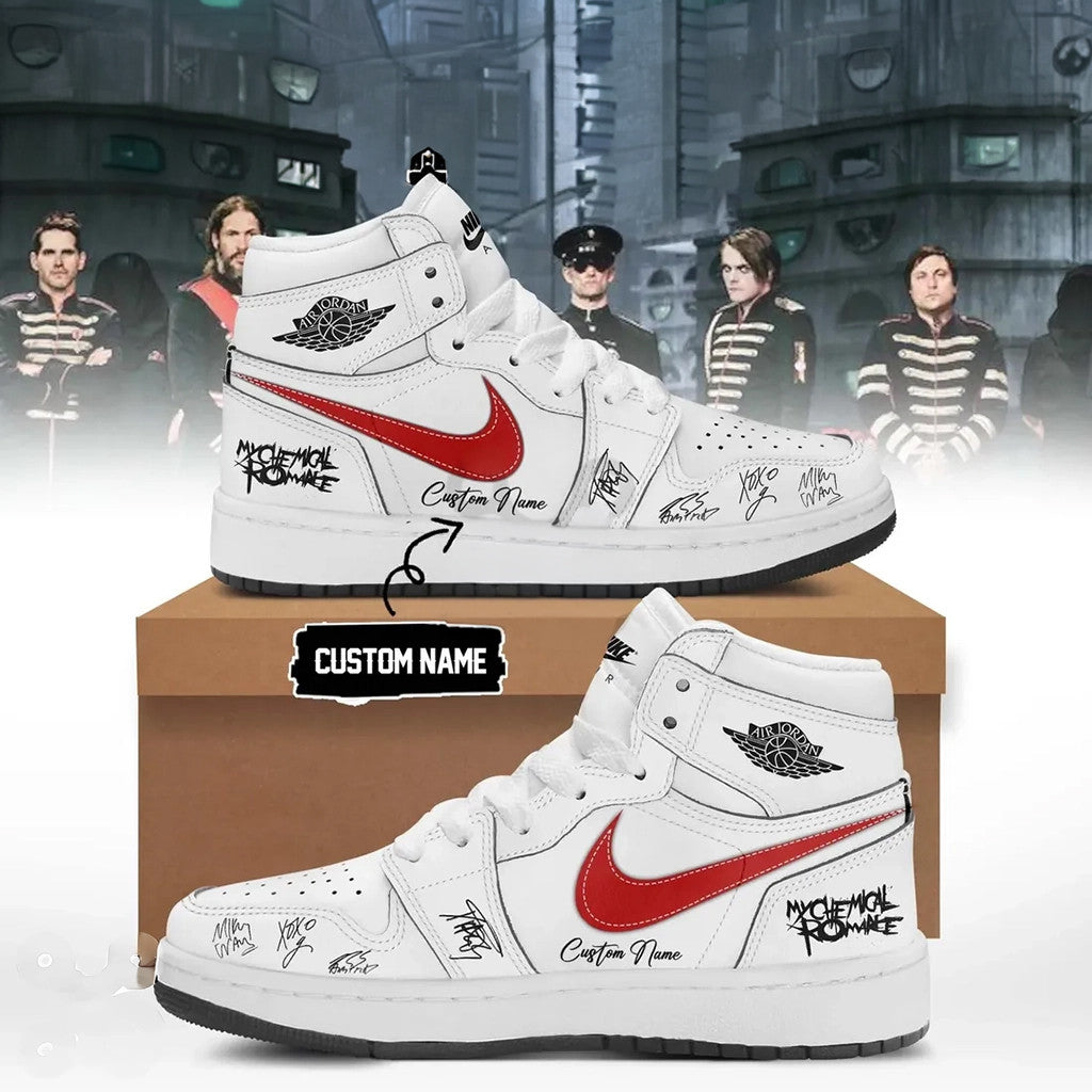 Personalized My Chemical Romance The Black Parade 2026 Sneakers MCR Merch Signature