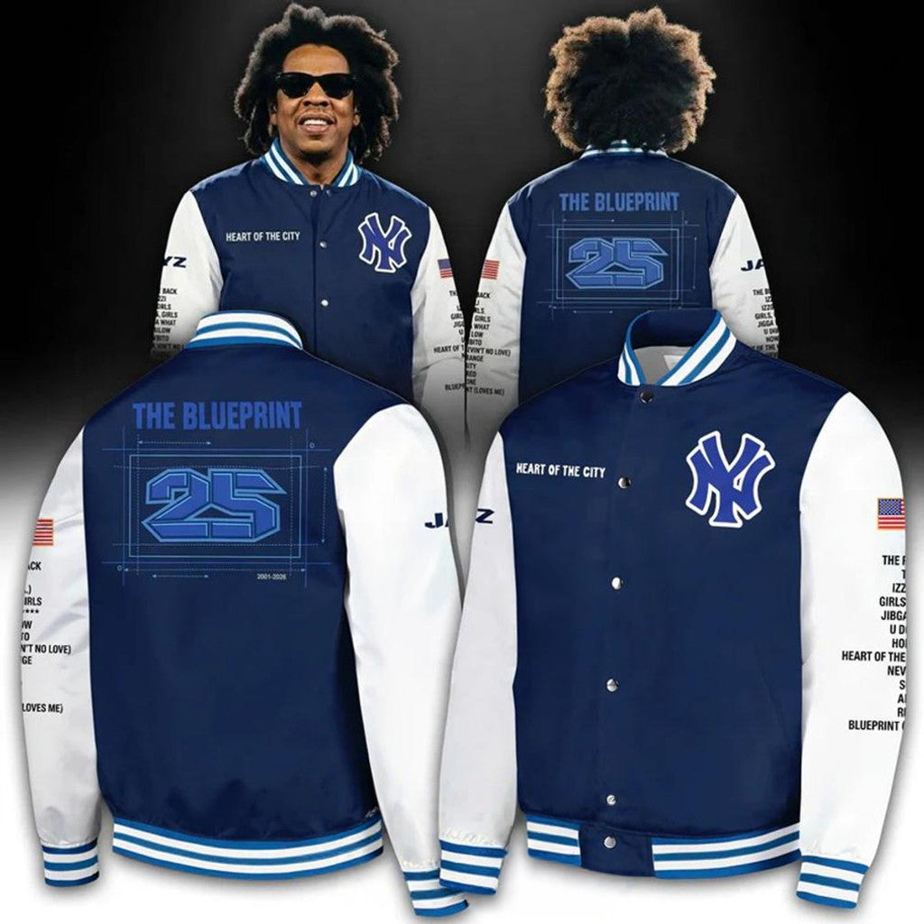 New York Yankees 2026 JAYZ30 Reasonable Doubt Bomber Jacket Fan Merch Gifts For Dudes