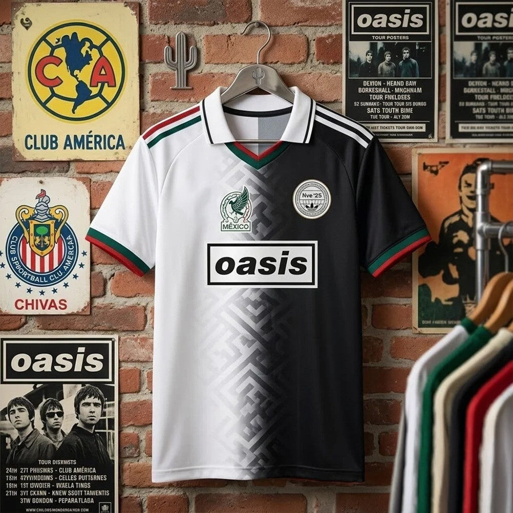 Mexico X Oasis Special V-Neck Polo Shirt 2026 Birthday Ideas For Boyfriend