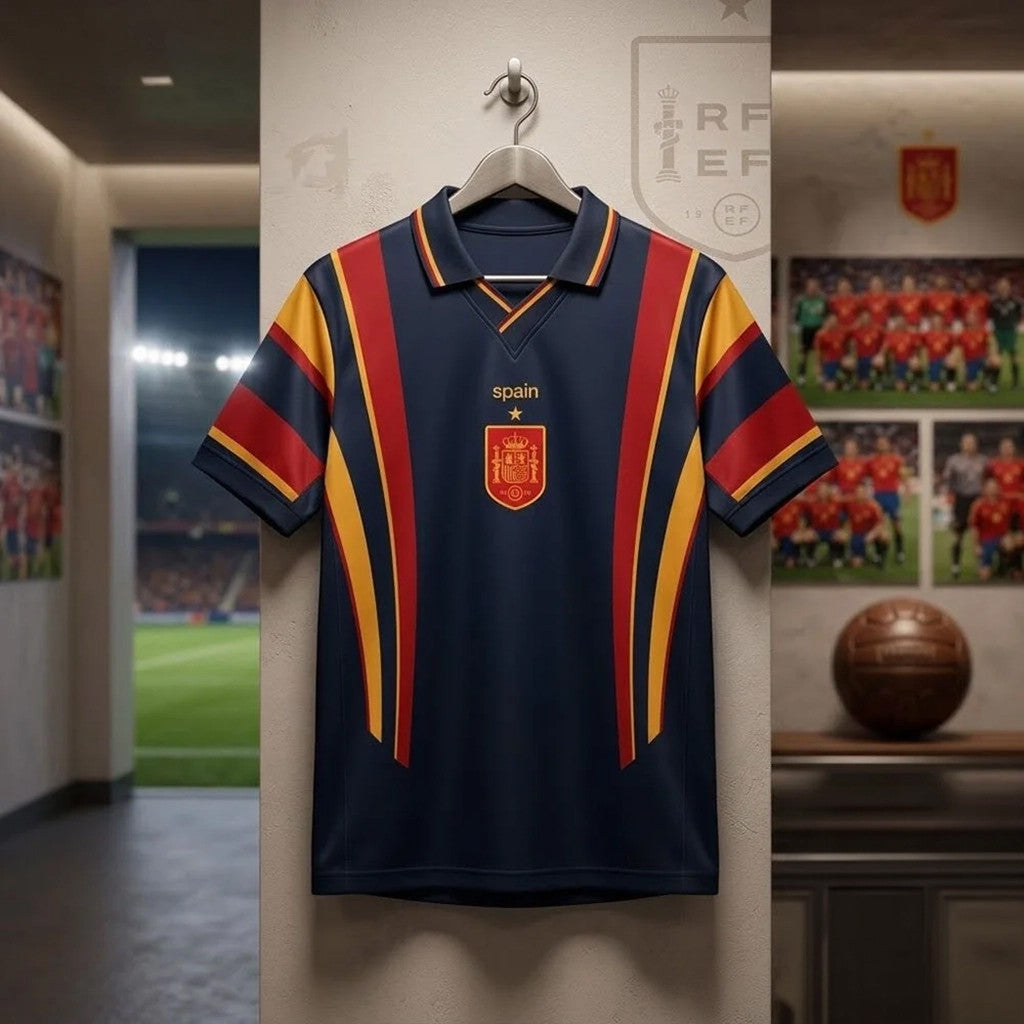 Spain FIFA World Cup 2026 Retro Jersey Spain Football Game Day Clothing Fan Gifts
