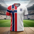 Norway X England World Cup 2026 Mashup Jersey Shirt Game Day Clothing Gift For WC Fans