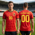 Personalized FIFA World Cup 2026 Belgium National Home Replica Soccer Jersey Belgium Fan Gear