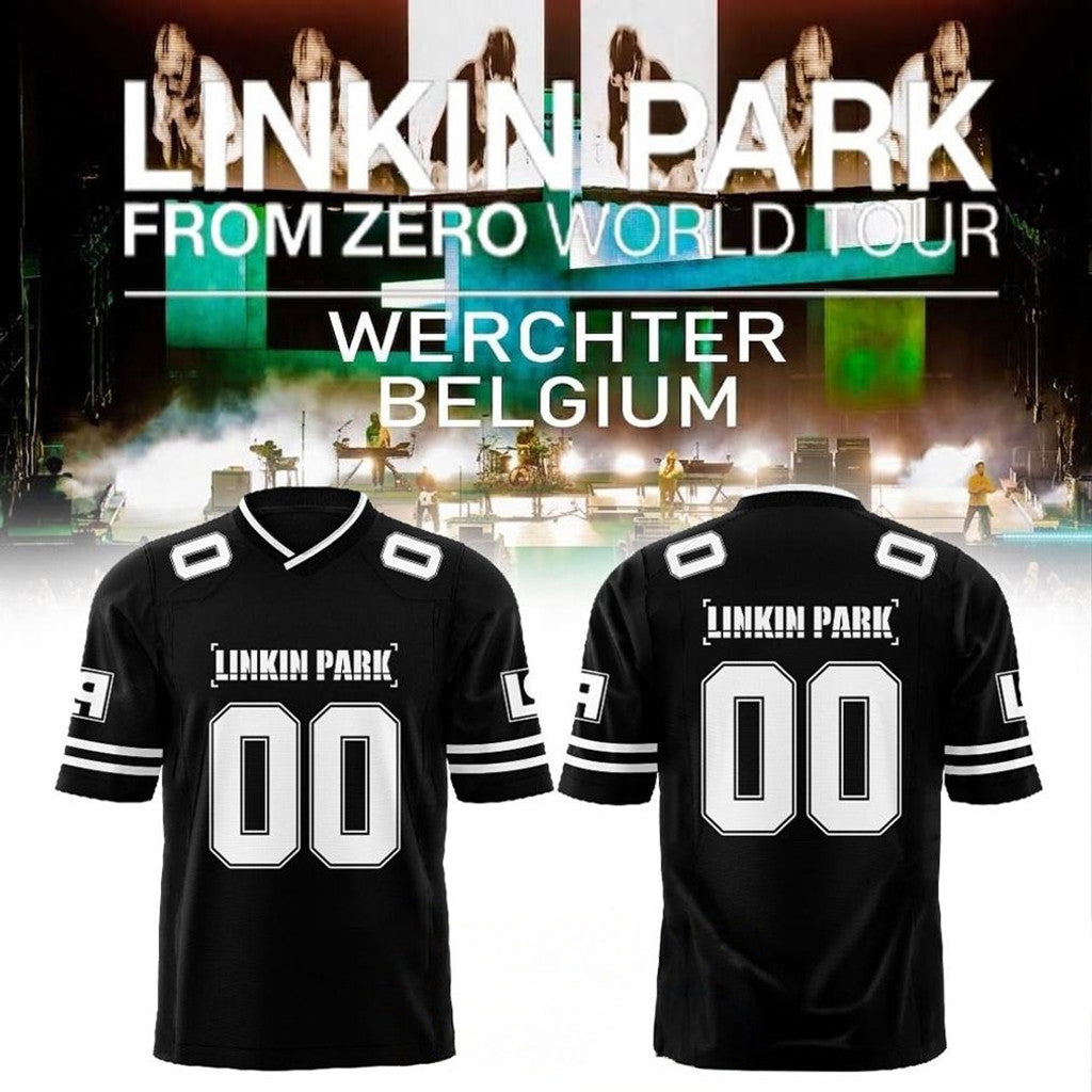 Linkin Park From Zero World Tour To Festivalpark In Werchter Belgium Jersey Linkin Park Merch