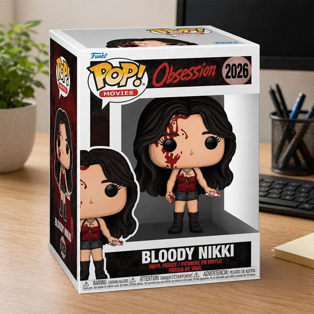 Obsession Bloody Nikki Funko Pop 2026 Obsession Merch Gifts For Horror Movie Fans