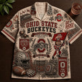 Ohio State Buckeyes Football 2026 Hawaiian Shirt Buckeyes Pride Clothing Gift For Husband