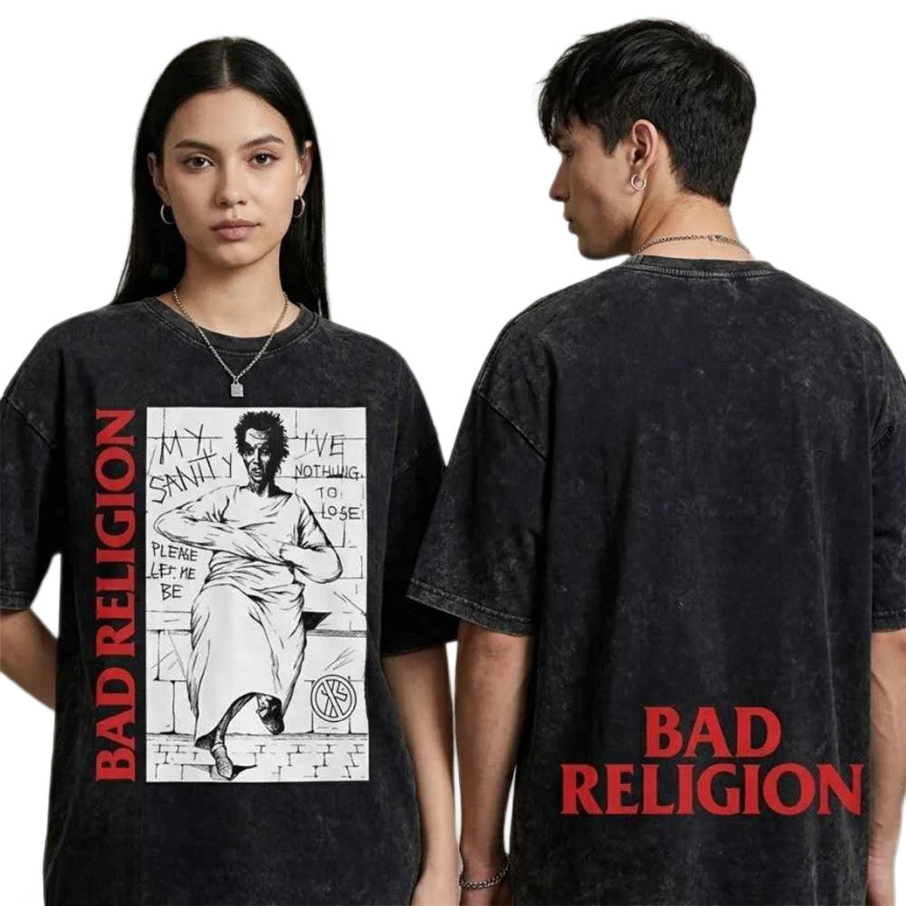 Bad Religion Barcelona Rock Fest Merch 2026 My Sanity Washed T-Shirt Gift For Rock Fans