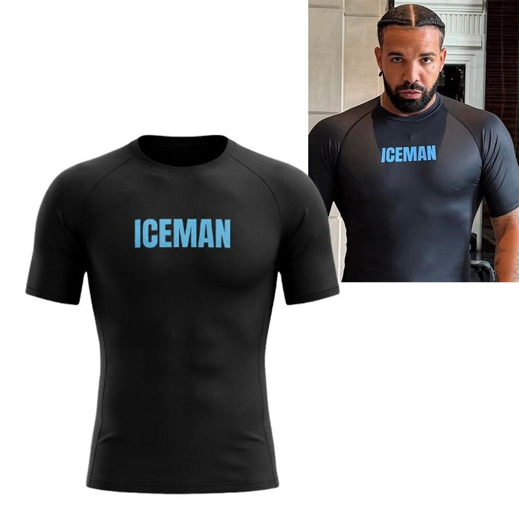 Drake Iceman Compression Shirt Rash Guard Drake Merch 2026 Best Gift For Brothers