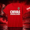 Chivas De Guadalajara 2026 T-Shirt CD Guadalajara Merch Football Fan Gifts For Men