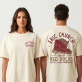 Eric Church Red Rocks 20Th Anniversary Shows Church Choir Gathering T-Shirt Eric Church Merch