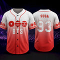 BTS Arirang World Tour Baseball Jersey #93 Suga Jersey BTS Tour Merch 2026 Best Gift For Army