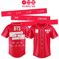 BTS World Tour Baseball Jersey Comeback Tour BTS Tour Merch Arirang 2026 Gift For Kpop Fans