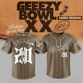Chris Brown Breezy Bowl XX Washington Nationals Baseball Jersey 2026 Chris Brown Merch Gifts