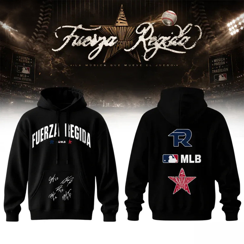 Fuerza Regida This Is Our Dream Stadium Tour 2026 Hoodie Fuerza Regida Concert Merch Signed