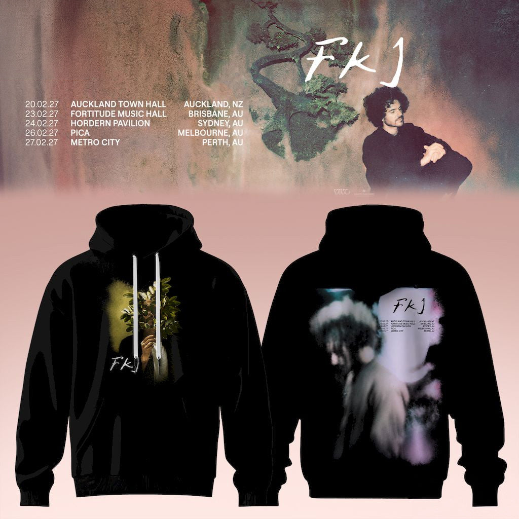 FKJ AUNZ Tour 2027 Collector Hoodie FKJ Merch Unique Gifts For Music Lovers