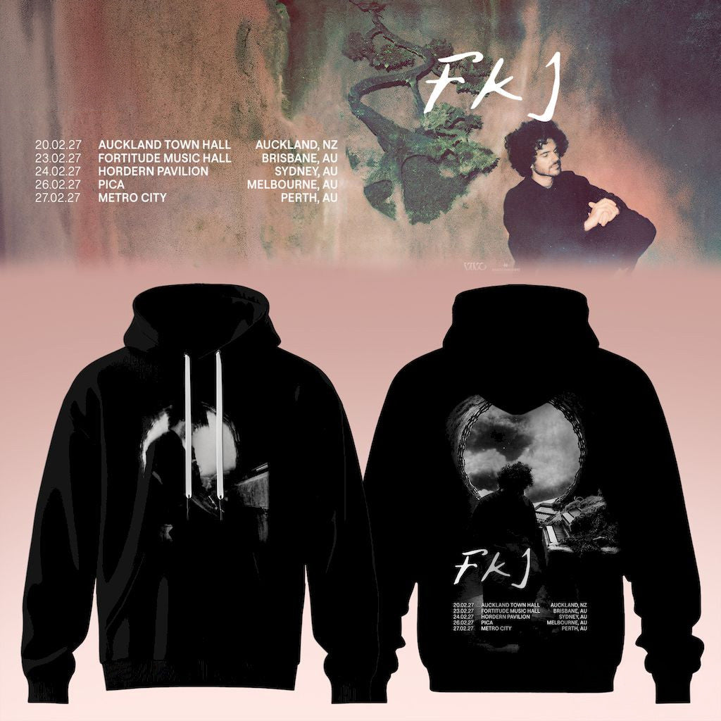 FKJ AUNZ Tour 2027 Hoodie FKJ Concert Merch Music Fan Apparel Best Gift For Him