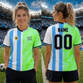Personalized Argentina Vs Switzerland World Cup 2026 Half And Half Split Jersey Shirt Fan Merch