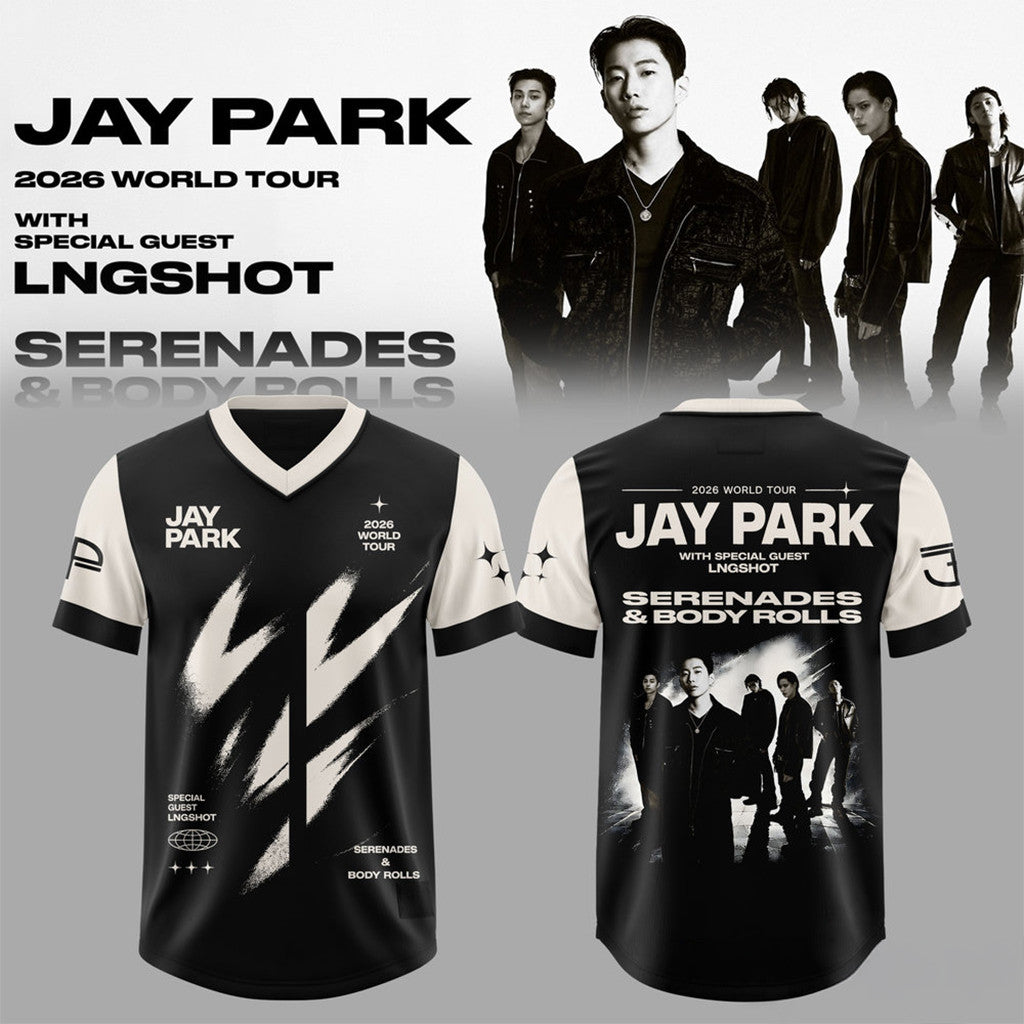 Jay Park World Tour 2026 Serenades Body Rolls Jersey Jay Park Merch Gift For Rapper Fans
