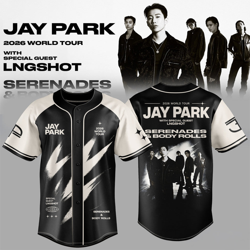 Jay Park World Tour 2026 Serenades Body Rolls Jersey Jay Park Merch Best Gift For Fans