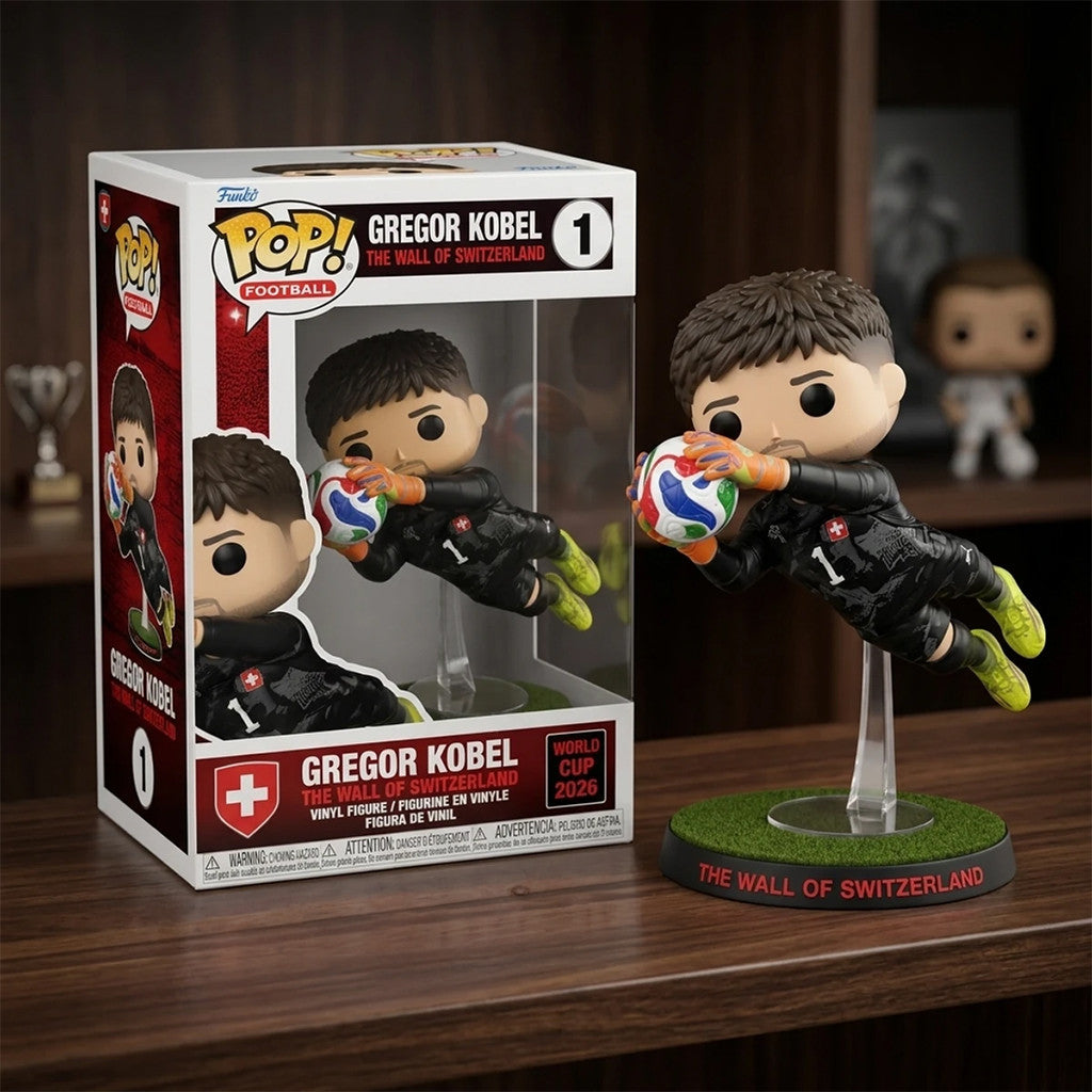 Gregor Kobel The Wall Of Switzerland Funko Pop #1 Goalkeeper Switzerland World Cup 2026 Merch