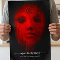 A Perfect Circle Paris Concert 2026 Poster Artwork By Hannah Vandermolen Poster Wall Decor 2026