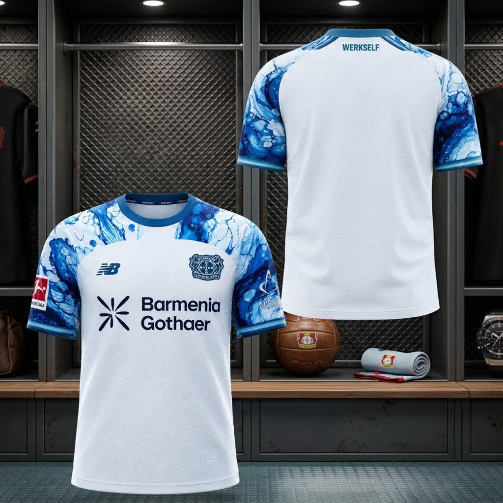 Bayer Leverkusen Away Jersey Shirt 2026 27 Bayer Leverkusen Merch Gift For Soccer Fans