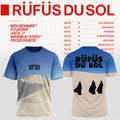 Rufus Du Sol 2026 Tour Merch Solace T-Shirt Best Gift For Band Fans - Loomnari